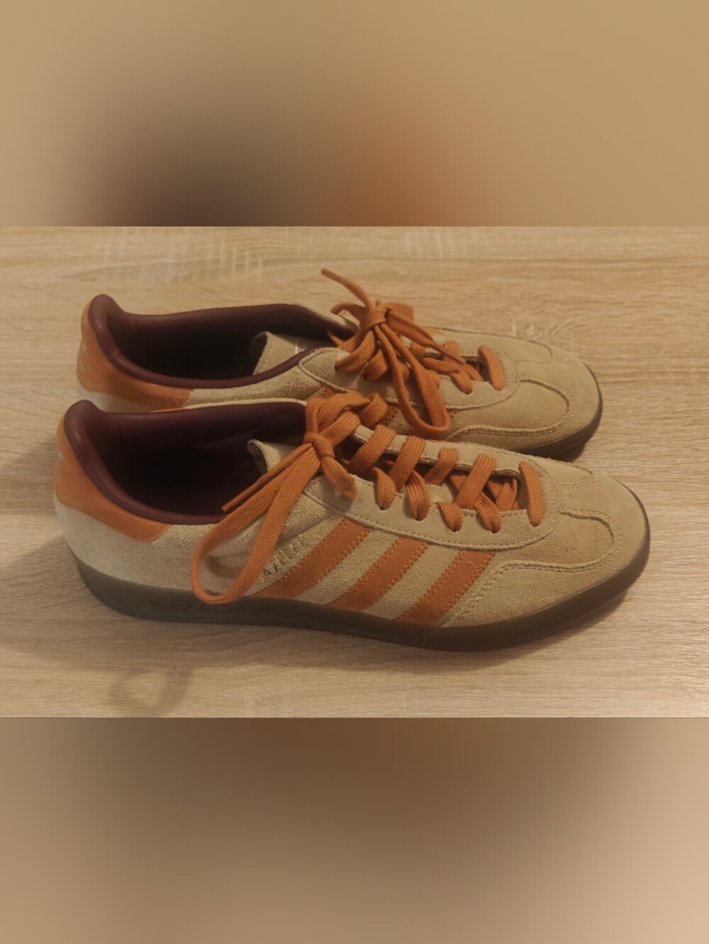 Adidas Gazelle Indoor Warm Sandstone Ochre Men’s Size 8 JH5412